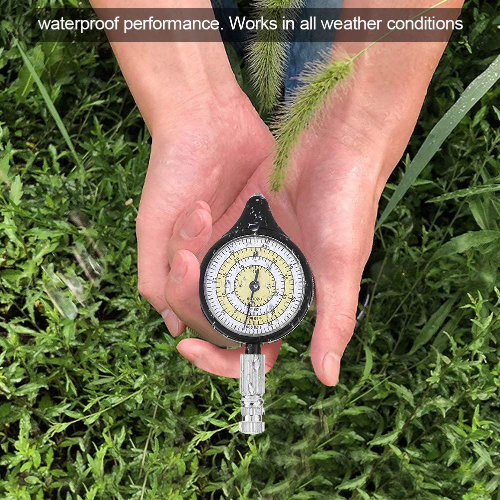 Map Measurer, Mini Outdoor Map Odometer Map Measuring Gauge